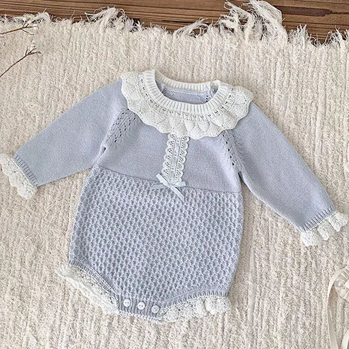Korean Knit Baby Bodysuit